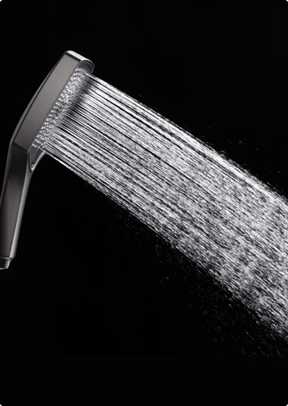 Gunmetal Digital Display Constant Temperature Shower System DG06345-SHW 