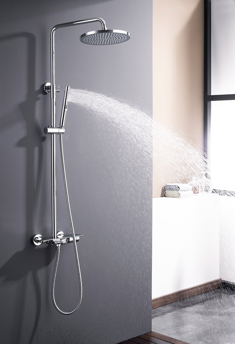 digital piano shower faucet 1