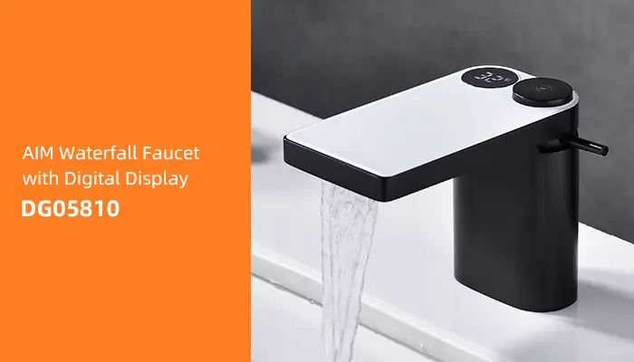 AIM Waterfall Faucet with Digital Display DG05810